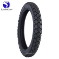 Sunmoon le pneu de la meilleure qualité du fabricant de qualité pneu de moto sans tube sans route